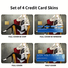 Load image into Gallery viewer, Shinobu Oshino  Credit Card Skins (4-in-1 Pack)
