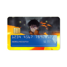 Load image into Gallery viewer, Shinra Kusababe  Credit Card Skins (4-in-1 Pack)
