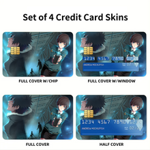 Load image into Gallery viewer, Shinya Kogami And Akane Tsunemori Together  Credit Card Skins (4-in-1 Pack)
