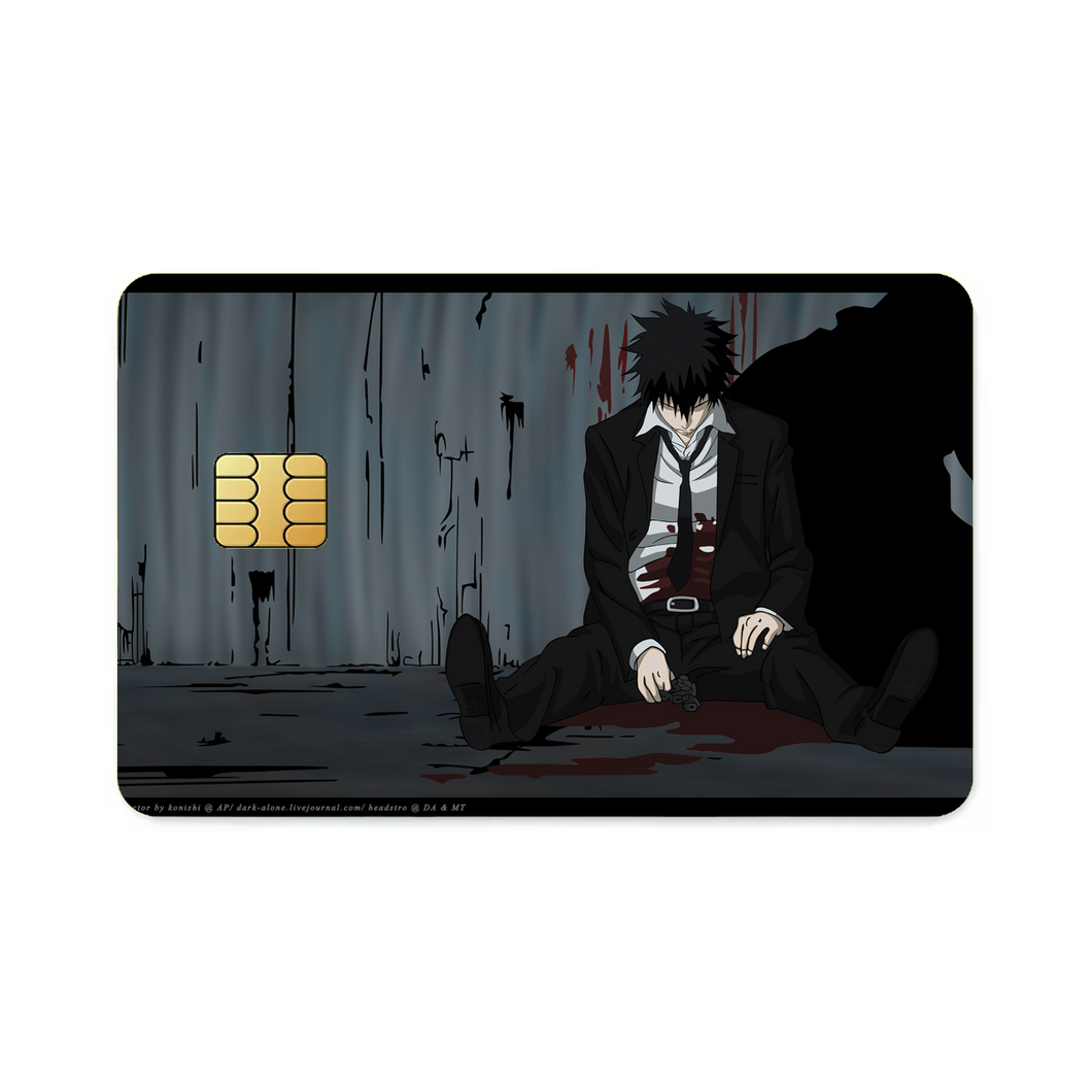 Shinya Kogami dead  Credit Card Skins (4-in-1 Pack)