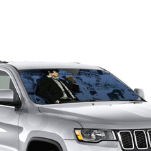 Load image into Gallery viewer, Shinya Kogami Holding a cigarette  Car Sunshade
