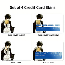 Load image into Gallery viewer, Shinya Kogami Serious  Credit Card Skins (4-in-1 Pack)
