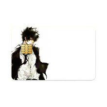 Load image into Gallery viewer, Shinya Kogami Serious  Credit Card Skins (4-in-1 Pack)
