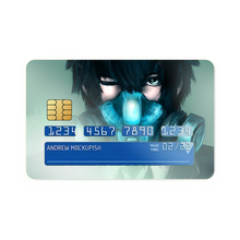 Load image into Gallery viewer, Shinya Kogami wearing Gas Mask  Credit Card Skins (4-in-1 Pack)
