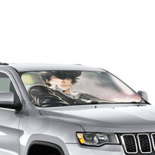 Load image into Gallery viewer, Shinya Kogami With His dominator  Car Sunshade
