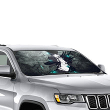 Load image into Gallery viewer, Shinya Kogami With His dominator  Car Sunshade
