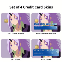 Load image into Gallery viewer, Shion Tempest Vector Credit Card Skins (4-in-1 Pack)
