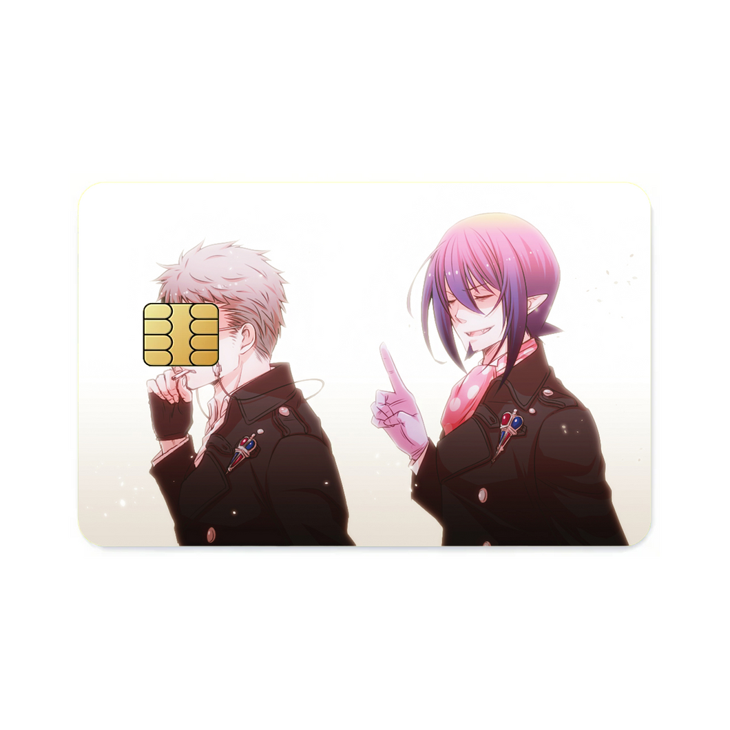 Shiro and Mephisto Credit Card Skins (4-in-1 Pack)