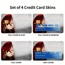 Load image into Gallery viewer, Shiro Credit Card Skins (4-in-1 Pack)
