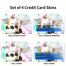 Load image into Gallery viewer, Shiro Credit Card Skins (4-in-1 Pack)

