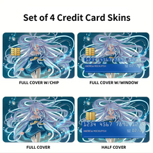 Load image into Gallery viewer, Shiro  Credit Card Skins (4-in-1 Pack)
