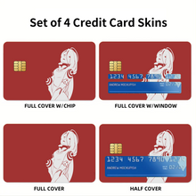 Load image into Gallery viewer, Shiro  Credit Card Skins (4-in-1 Pack)
