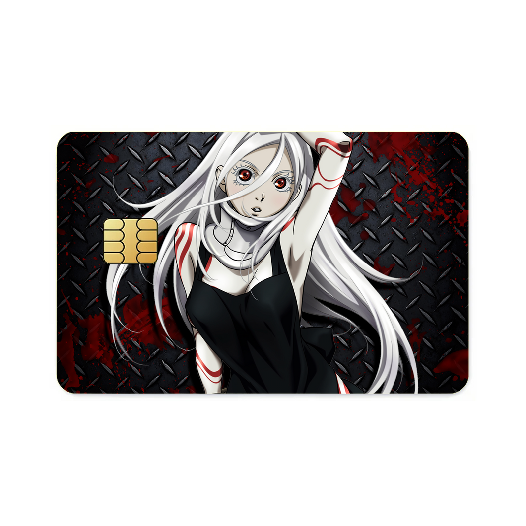 Shiro - Deadman Wonderland  Credit Card Skins (4-in-1 Pack)