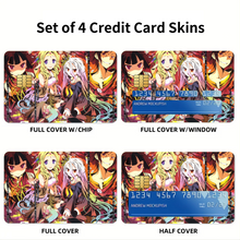 Load image into Gallery viewer, Shiro (No Game No Life)  Credit Card Skins (4-in-1 Pack)
