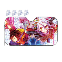 Load image into Gallery viewer, Shiro &amp; Sora  Car Sunshade
