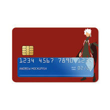 Load image into Gallery viewer, Shirou Kotomine (Fate/Apocrypha) Minimalist  Credit Card Skins (4-in-1 Pack)
