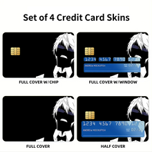 Load image into Gallery viewer, Shizuo Heiwajima Credit Card Skins (4-in-1 Pack)
