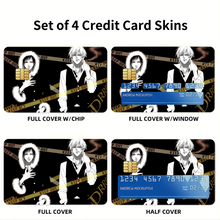 Load image into Gallery viewer, Shizuo Izaya Credit Card Skins (4-in-1 Pack)
