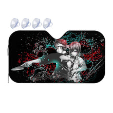 Load image into Gallery viewer, Shokugeki No Soma - Dark Yukihira Souma &amp; Erina Nakiri  Car Sunshade
