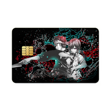 Load image into Gallery viewer, Shokugeki No Soma - Dark Yukihira Souma &amp; Erina Nakiri  Credit Card Skins (4-in-1 Pack)
