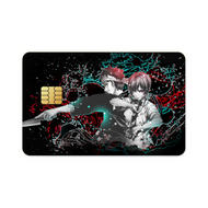Shokugeki No Soma - Dark Yukihira Souma & Erina Nakiri  Credit Card Skins (4-in-1 Pack)