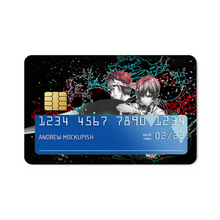 Load image into Gallery viewer, Shokugeki No Soma - Dark Yukihira Souma &amp; Erina Nakiri  Credit Card Skins (4-in-1 Pack)
