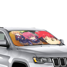 Load image into Gallery viewer, Shokugeki no Soma Erina Nakiri, Soma Yukihira and Hisako Arato Car Sunshade
