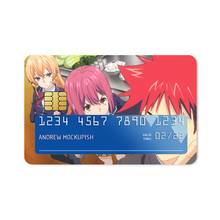 Load image into Gallery viewer, Shokugeki no Soma Erina Nakiri, Soma Yukihira and Hisako Arato Credit Card Skins (4-in-1 Pack)
