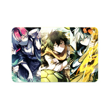 Load image into Gallery viewer, Shoto Todoroki,Izuku Midoriya,Katsuki Bakugou Credit Card Skins (4-in-1 Pack)
