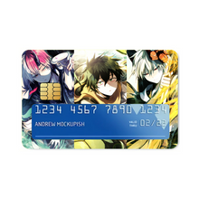 Load image into Gallery viewer, Shoto Todoroki,Izuku Midoriya,Katsuki Bakugou Credit Card Skins (4-in-1 Pack)
