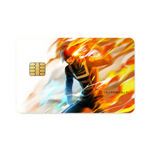 Load image into Gallery viewer, Shouto Todoroki (Boku no Hero Academia)  Credit Card Skins (4-in-1 Pack)
