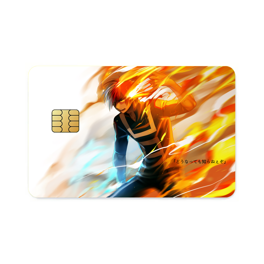 Shouto Todoroki (Boku no Hero Academia)  Credit Card Skins (4-in-1 Pack)