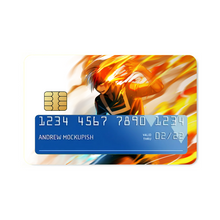 Load image into Gallery viewer, Shouto Todoroki (Boku no Hero Academia)  Credit Card Skins (4-in-1 Pack)
