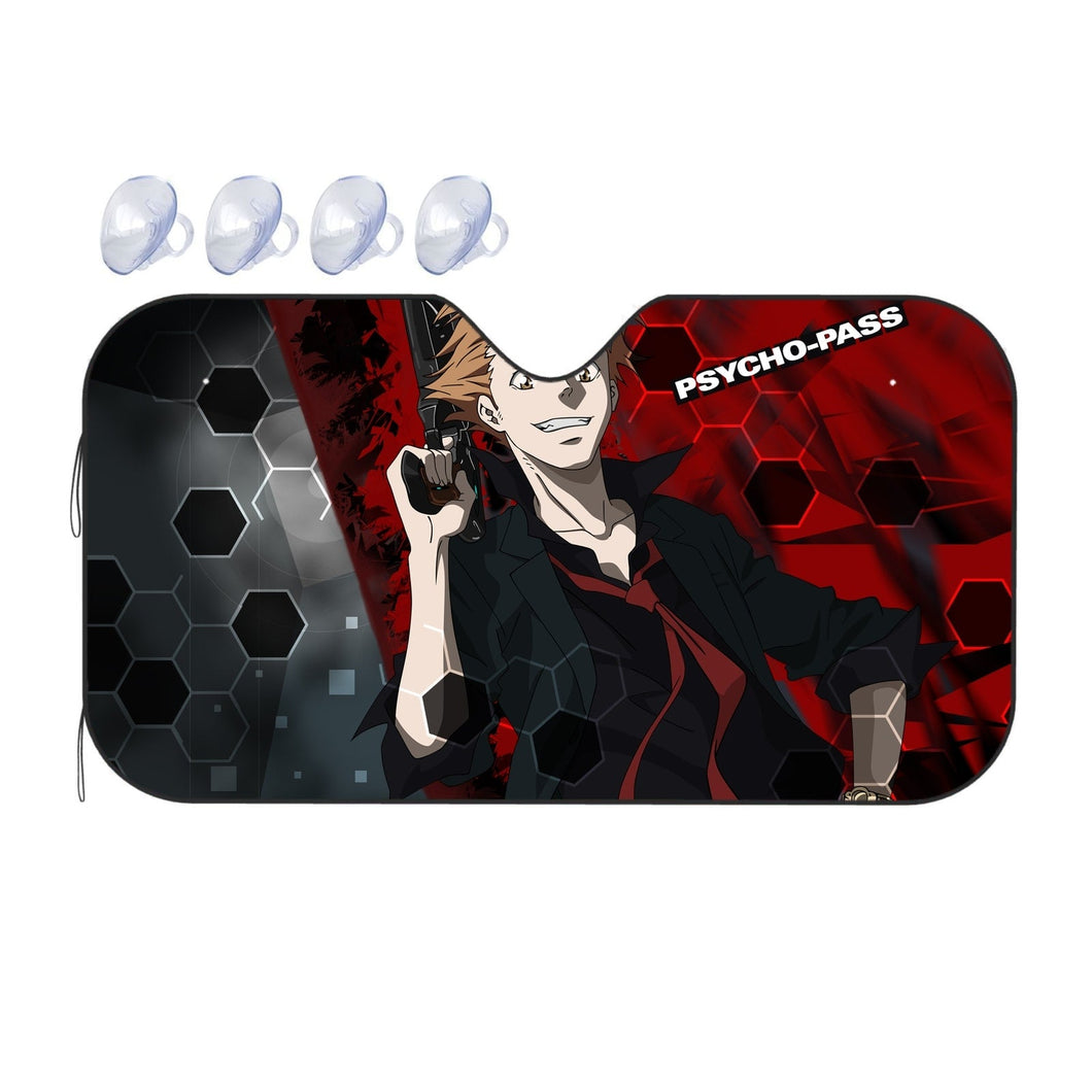 Shuusei Kagari Smirk  Car Sunshade