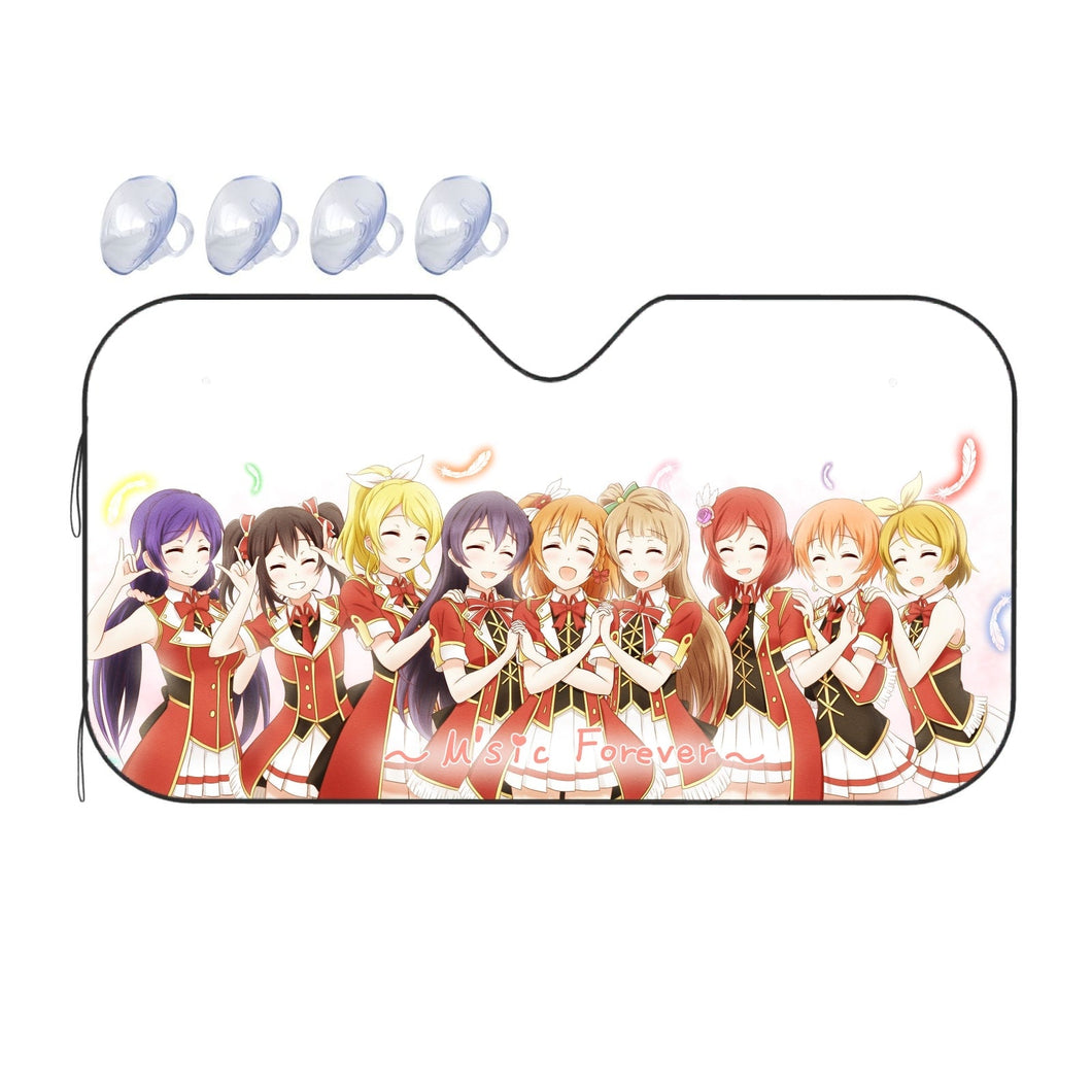 ～μ'sic Forever～  Car Sunshade