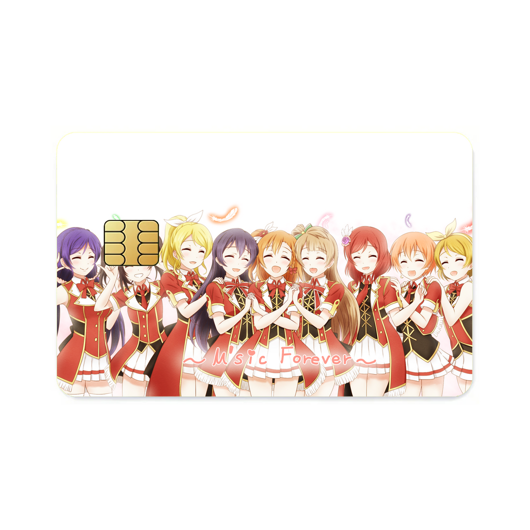 ～μ'sic Forever～  Credit Card Skins (4-in-1 Pack)