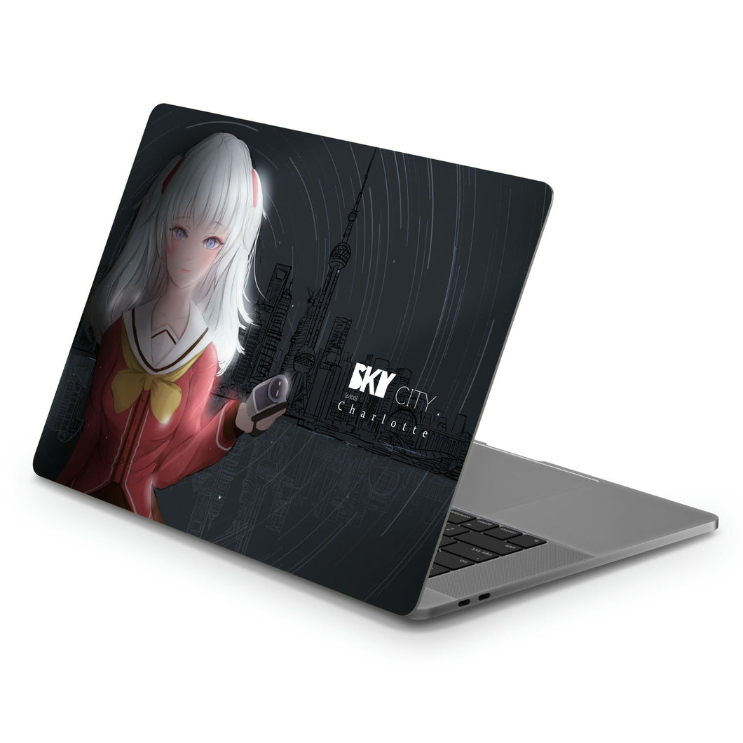 Sky City  Macbook Skin