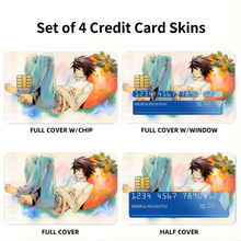 Load image into Gallery viewer, Sleepy  Credit Card Skins (4-in-1 Pack)
