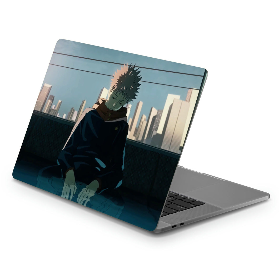 Sleepy Itadori  Macbook Skin