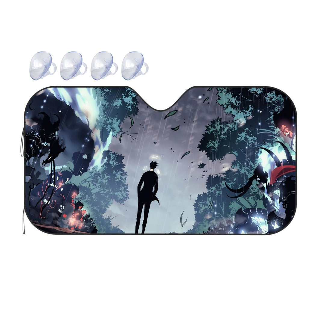 Solo Leveling  Car Sunshade