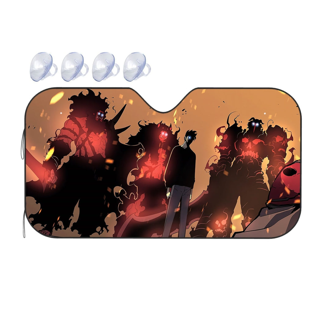 Solo Leveling  Car Sunshade