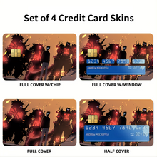 Load image into Gallery viewer, Solo Leveling  Credit Card Skins (4-in-1 Pack)
