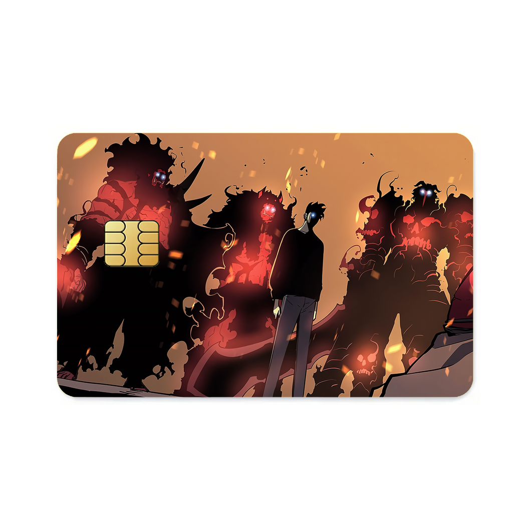 Solo Leveling  Credit Card Skins (4-in-1 Pack)