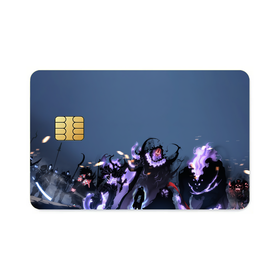Solo Leveling  Credit Card Skins (4-in-1 Pack)