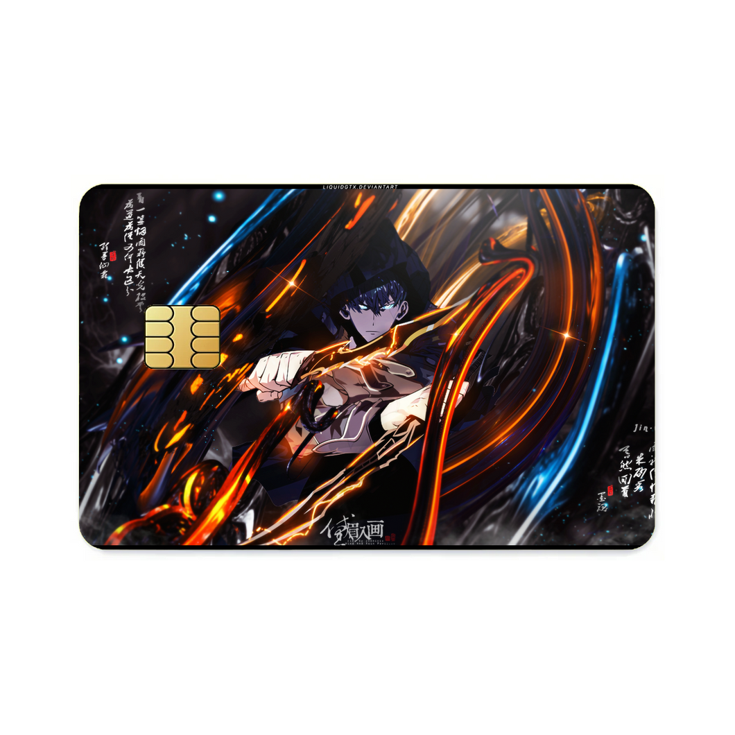 Solo Leveling  Credit Card Skins (4-in-1 Pack)