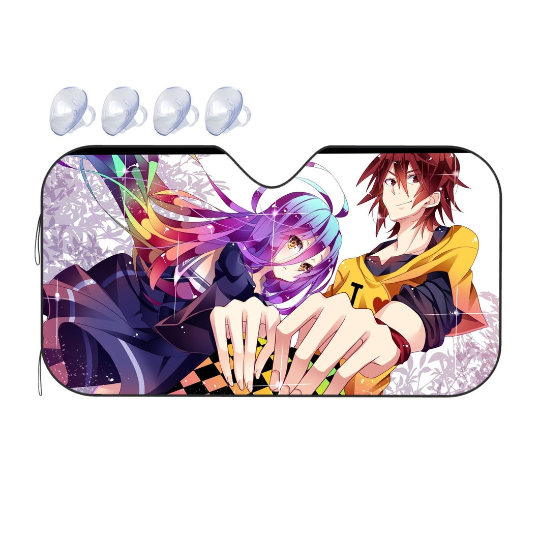 Sora and Shiro Car Sunshade