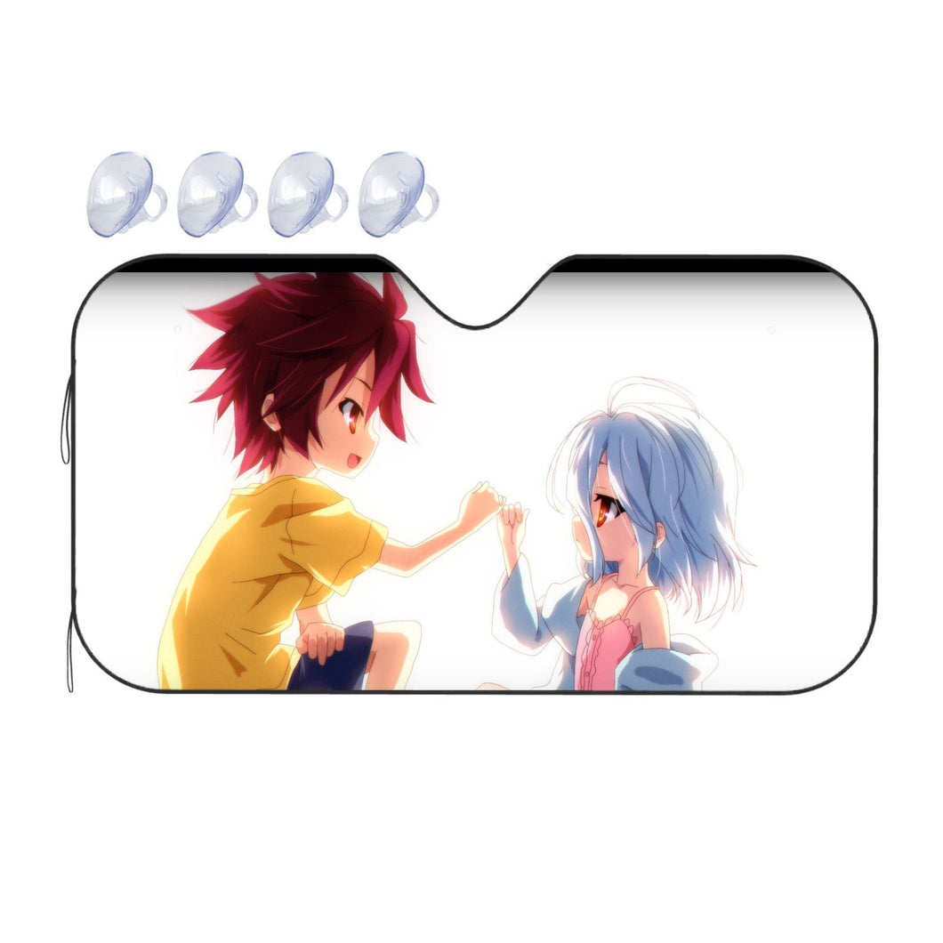 Sora and Shiro  Car Sunshade