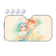 Load image into Gallery viewer, Sora and Shiro  Car Sunshade

