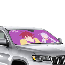 Load image into Gallery viewer, Sora and Shiro  Car Sunshade
