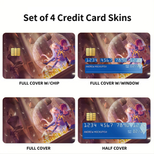 Load image into Gallery viewer, Sora and Shiro  Credit Card Skins (4-in-1 Pack)
